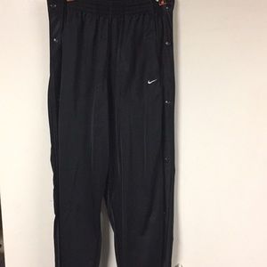Nike basketball snap away sweats